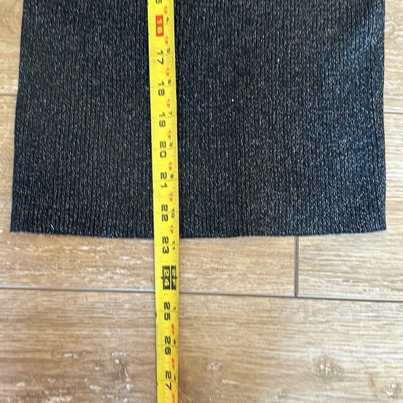 NWOT Ann Taylor Black Shimmer Balloon Sleeved Sweater Size S - Picture 11 of 11